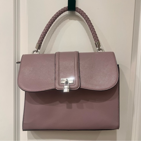 Guess Mauve Handbag - Picture 1 of 15